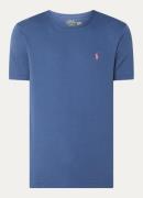 Ralph Lauren Custom slim fit T-shirt met logoborduring