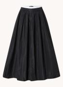 Maje Maxi rok met plooidetail