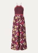 ba&sh Amina maxi jurk in lyocellblend met print