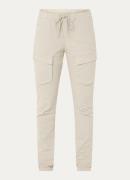 Penn & Ink High waist tapered fit cargobroek met klepzakken