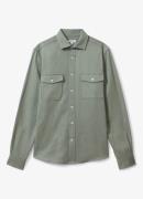 Reiss Arlo regular fit overshirt met borstzakken