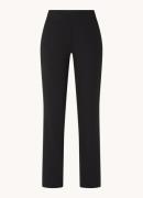 Expresso Mid waist flared fit pantalon met steekzakken