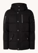 Moose Knuckles Forrestville puffer jack met donsvulling en afneembare ...