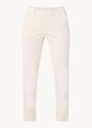 Josephine & Co Les Pants mid waist slim fit chino met steekzakken