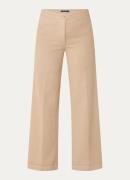 River Woods Mid waist loose fit pantalon in lyocellblend met steekzakk...