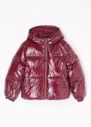 Tommy Hilfiger New york puffer jack met glanzende finish