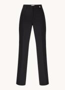 Fifth House Dawn high waist straight fit pantalon met steekzakken