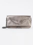 Zadig&Voltaire Rock clutch met afneembare schouderriem