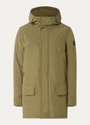 Airforce Snow gewatteerde parka met capuchon