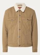 Levi's Type 3 Sherpa spijkerjas met teddy voering