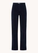 Gerard Darel Nazia high waist loose fit pantalon van corduroy