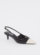 Dune London Capsule slingback van leer