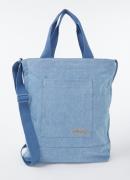 Levi's Icon shopper van denim met logoborduring