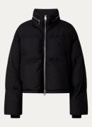 AMI Paris Puffer jack met donsvulling en opbergbare capuchon