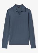 Reiss Milburn polo van merino wol