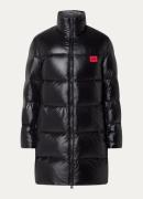 HUGO BOSS Magnus puffer jack met logo en steekzakken