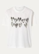 Anine Bing Cade T-shirt met logoprint