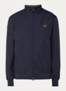 Fred Perry The Brentham windjack met opstaande kraag en logoborduring