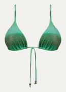 Seafolly Triangel bikinitop met lurex