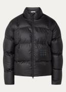 The New Originals Puffer jack met ritszakken en logo