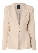 NIKKIE Horn blazer met rijgdetail