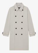 Reiss Scramble double-breasted trenchcoat met steekzakken