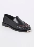 Sandro Loafers van kalfsleer