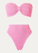 Hunza G Ruby high waisted bikiniset met structuur