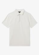 Reiss Regular fit polo met halve rits