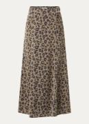 ba&sh Blaire maxi rok met panterprint