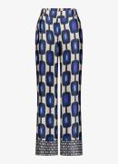 Studio Anneloes Inky high waist wide fit broek met steekzakken