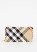 Burberry Mini Snip crossbodytas met ruitdessin