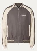 Represent Baseball jack in wolblend met ritszakken