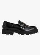 Reiss Lianna loafer van leer