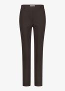 Studio Anneloes Anna mid waist tapered fit cropped pantalon met steekz...