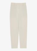 Reiss Eve high waist tapered fit pantalon met steekzakken