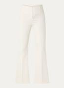 JOSH V Kit high waist flared pantalon met persplooi