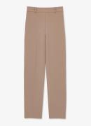 Reiss Eve high waist tapered fit pantalon met steekzakken