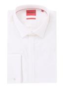 HUGO Kennew slim fit overhemd met ruitdessin