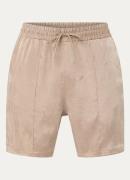HUGO Ravis straight fit korte broek met steekzakken