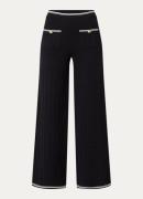 Fifth House Goa high waist loose fit broek met opgestikte zakken