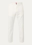 HUGO David tapered fit broek met steekzakken