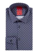 HUGO Kenno slim fit overhemd met print