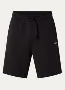 HUGO Dayono straight fit korte joggingbroek met steekzakken