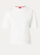 HUGO Shuffle lounge T-shirt met logo