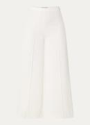 JOSH V Viva high waist wide fit pantalon met siernaad