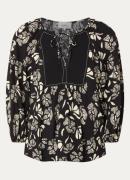 ba&sh Aura tuniek met print