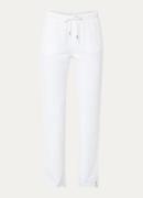 10DAYS High waist straight fit joggingbroek met steekzakken