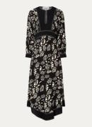 ba&sh Aude midi jurk met bloemenprint