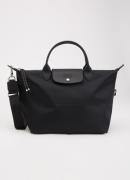 Longchamp Le Pliage Energy handtas L met leren details